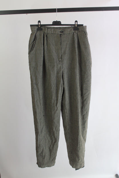 Vintage Women's Jones New York Country Plaid Trousers  Size 14