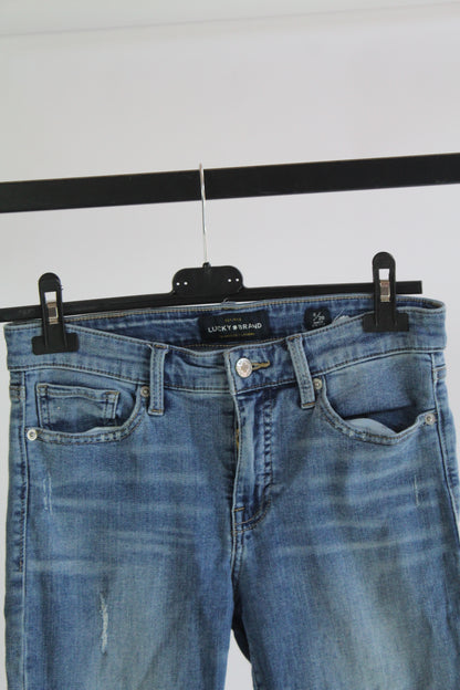 Lucky Brand Ava Skinny Light Wash Ankle Jeans Women's Size 6/28