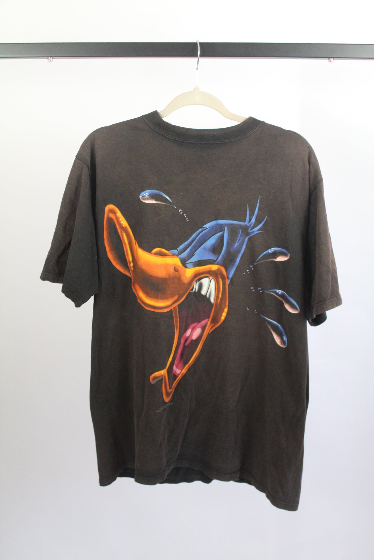 Men's Vintage Brown Donald Duck Top Size Large