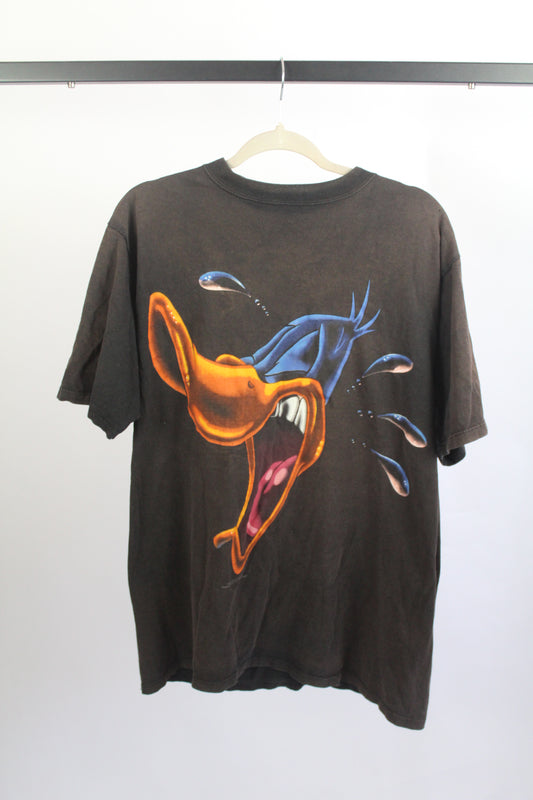 Men's Vintage Brown Donald Duck Top Size Large