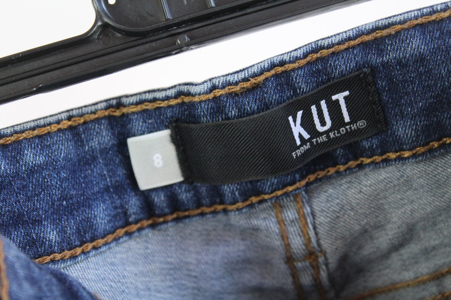 Kut Women's Dark Wash Denim Skinny Jeans Size 8  - Stretch Fabric