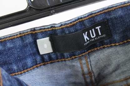 Kut Women's Dark Wash Denim Skinny Jeans Size 8  - Stretch Fabric