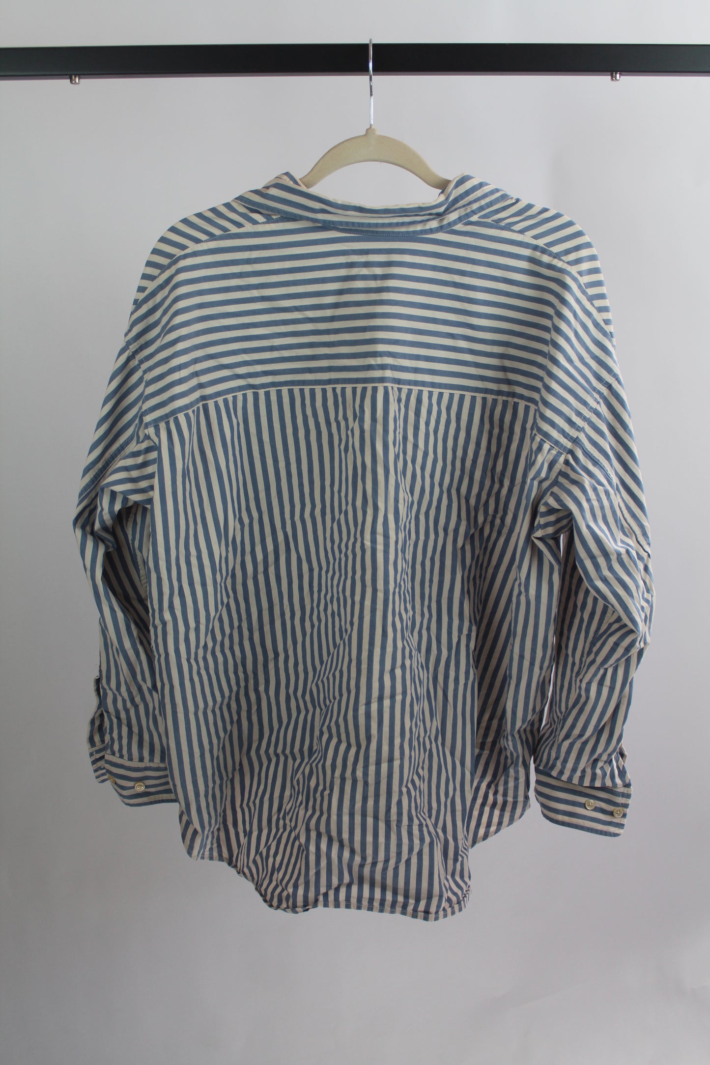 Women's Babaton Blue/White Long Sleeve Size Medium