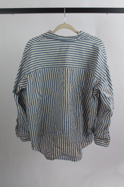 Women's Babaton Blue/White Long Sleeve Size Medium