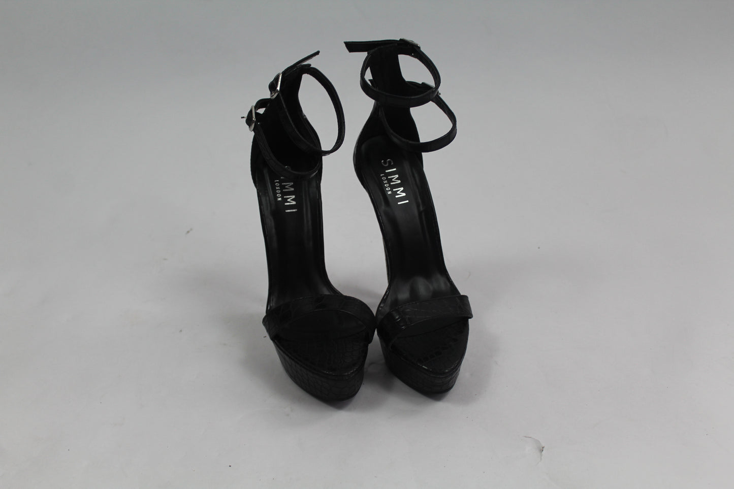 Women's Black Simmi London Heels Size 4 US 8.5