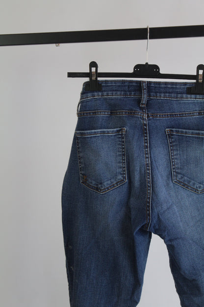 Kut Women's Dark Wash Denim Skinny Jeans Size 8  - Stretch Fabric