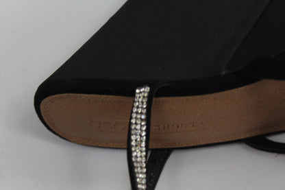 Women's Black Asos Formal Wedges Size 4 - Sold As Is