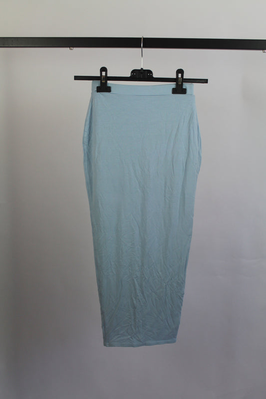 Women's Missguided Light Blue Pencil Skirt Size 4