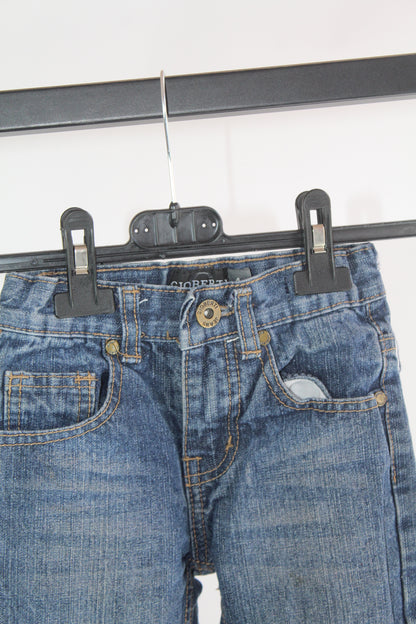 Boys Dark Wash Gioberto Jeans Size 4