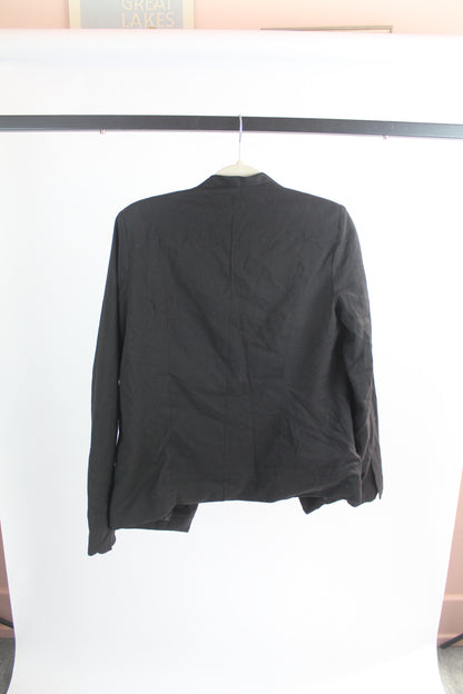 Women's Forever 21 Black/White Blazer Size Medium