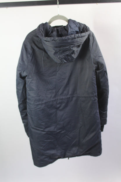 Women's Divided Blue Puffer Coat Size 8