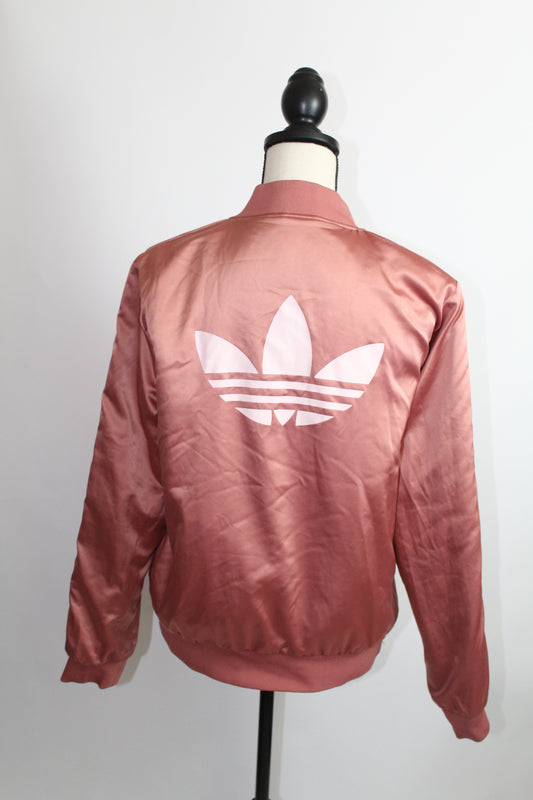 Women’s Adidas Originals Pink Bomber Jacket – Size M