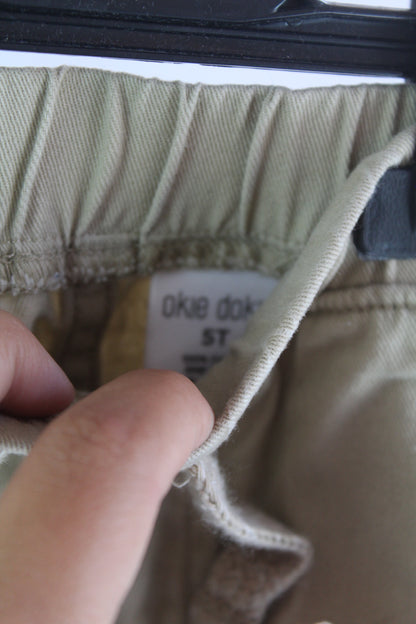 Boys Tan Okie Dokie Joggers Size 5T