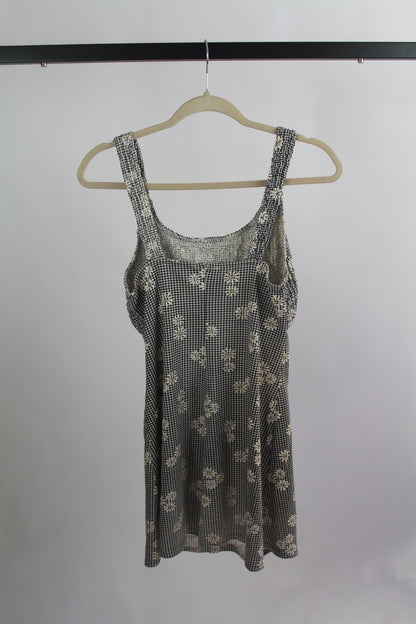 Women's Floral Black/White Dress Size XS