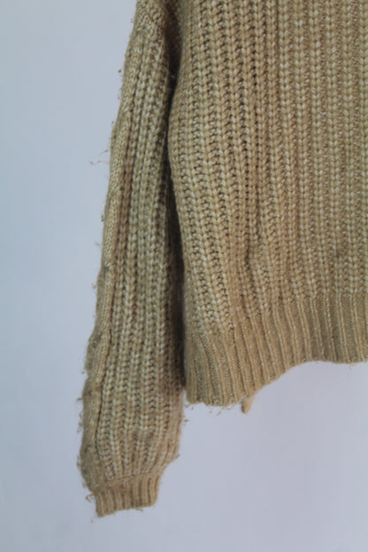 Women's A New Day Brown Knit Cardigan Size Small