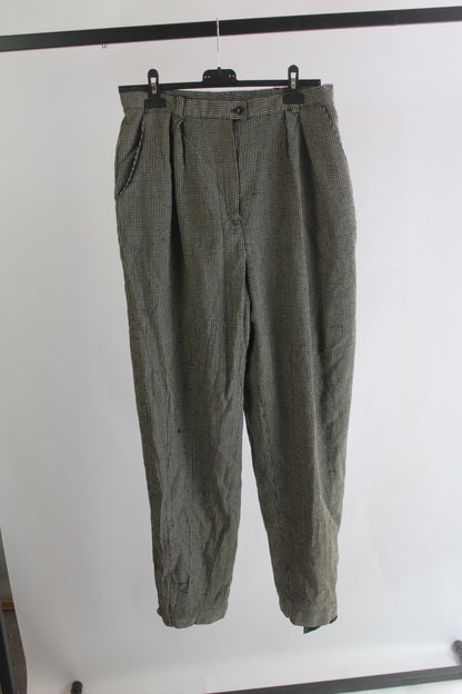 Vintage Women's Jones New York Country Plaid Trousers  Size 14