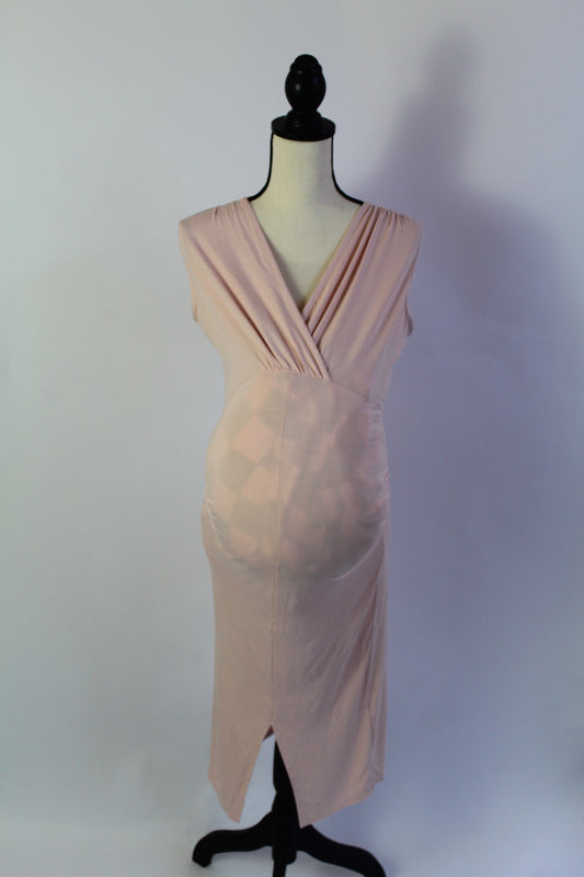 Asos Maternity Pink Cocktail Dress Size 6