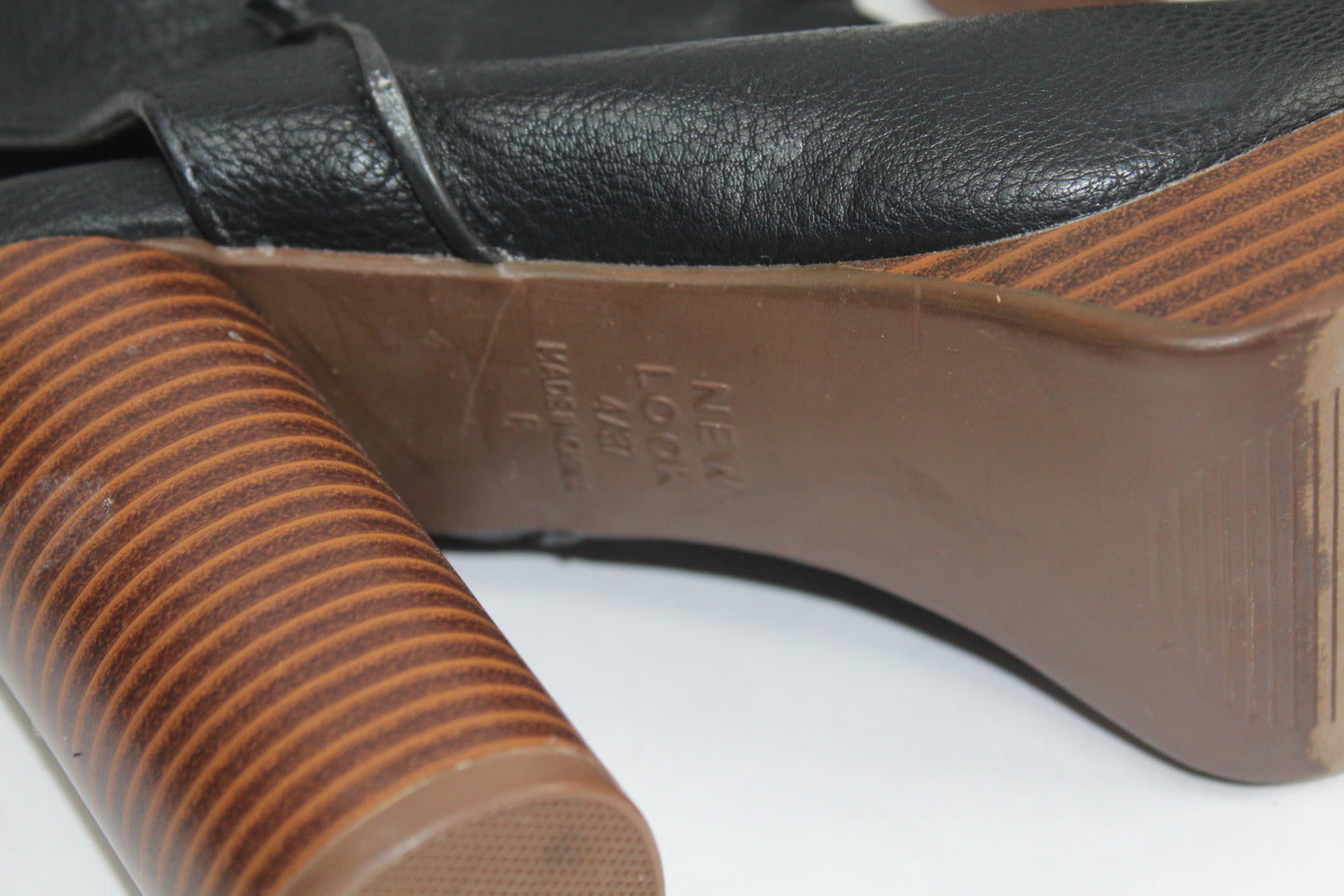 Women's New Look Block Heels Size 4/37