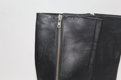 Women's Black Chunk Boots Size 38