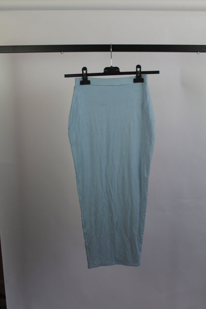 Women's Missguided Light Blue Pencil Skirt Size 4