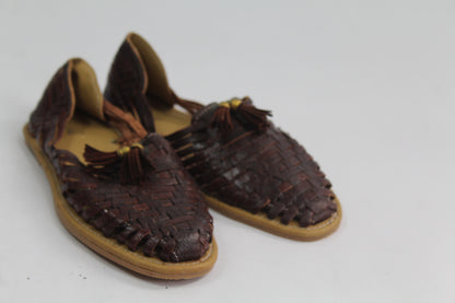 Women's Brown Leather Sandals Size 7