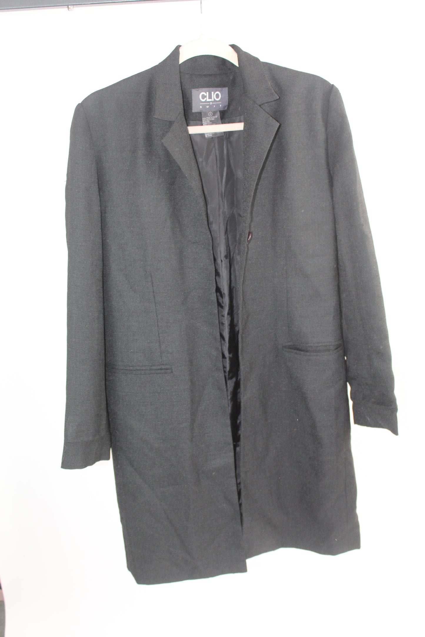 Women's Black Vintage Suit Blazer Size 6