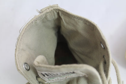 Unisex Palladium Earth Collection Light Green Combat Outdoor Boot U.S. Size W 7.5, M 6