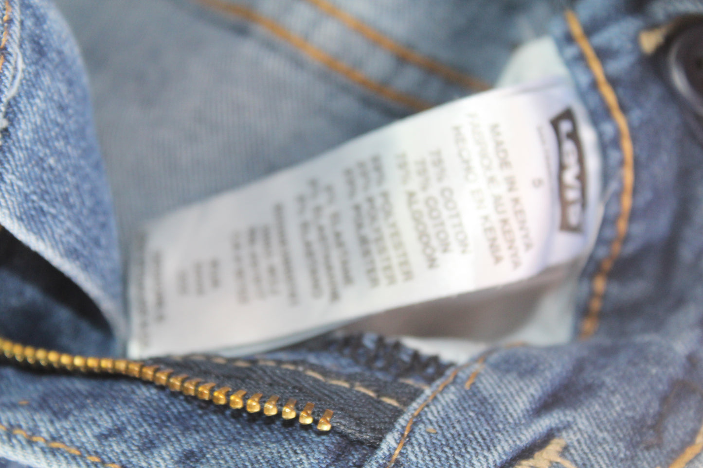 Boys Levi 511 Slim Size 5