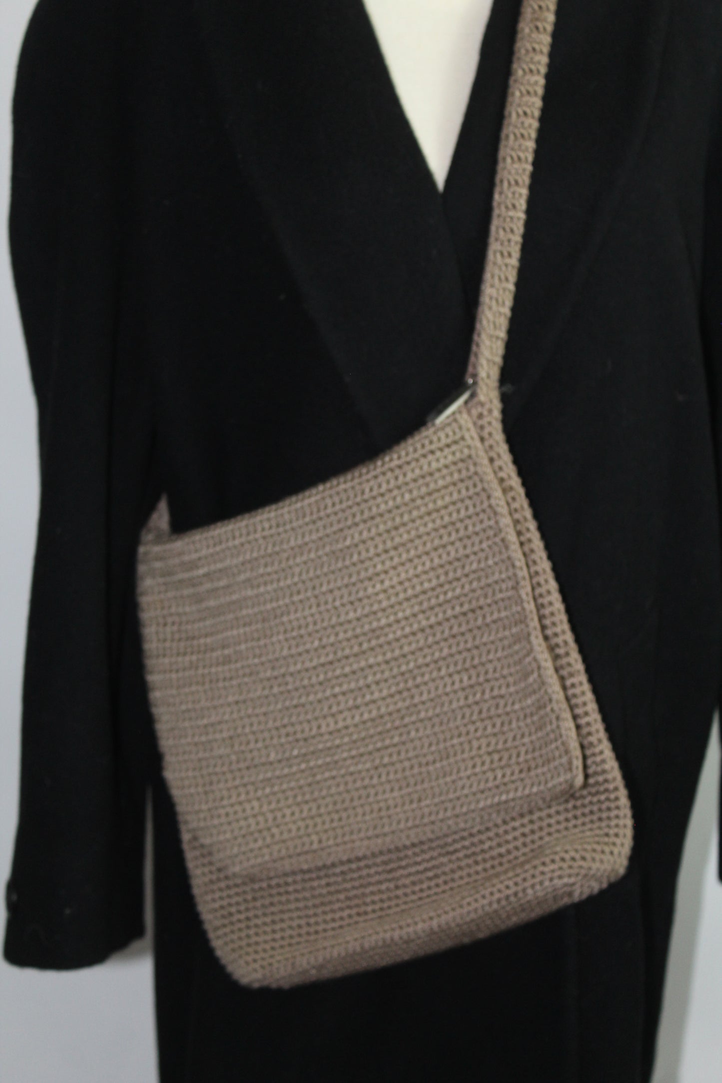 Women’s The Sak Tan Hand-Crocheted Shoulder Bag – One Size