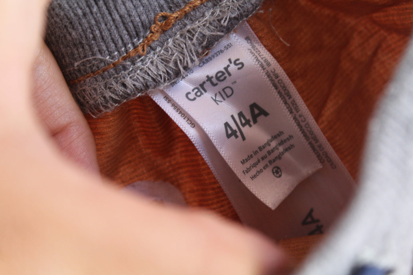 Boys Carters Tan Shorts Size 4/4A