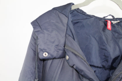 Women's Divided Blue Puffer Coat Size 8