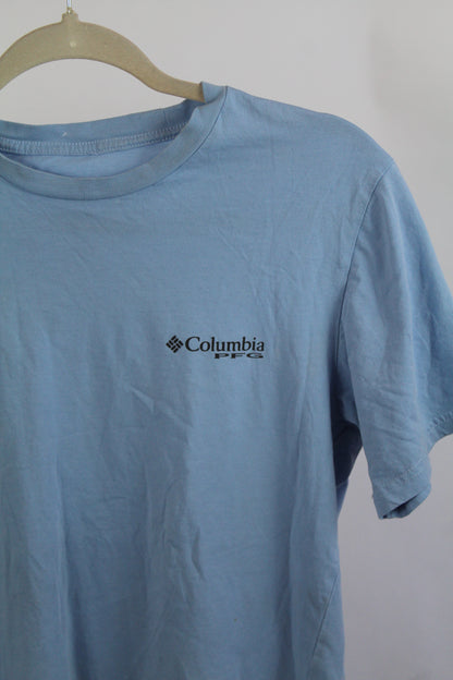 Men's Columbia Blue Top Size Small