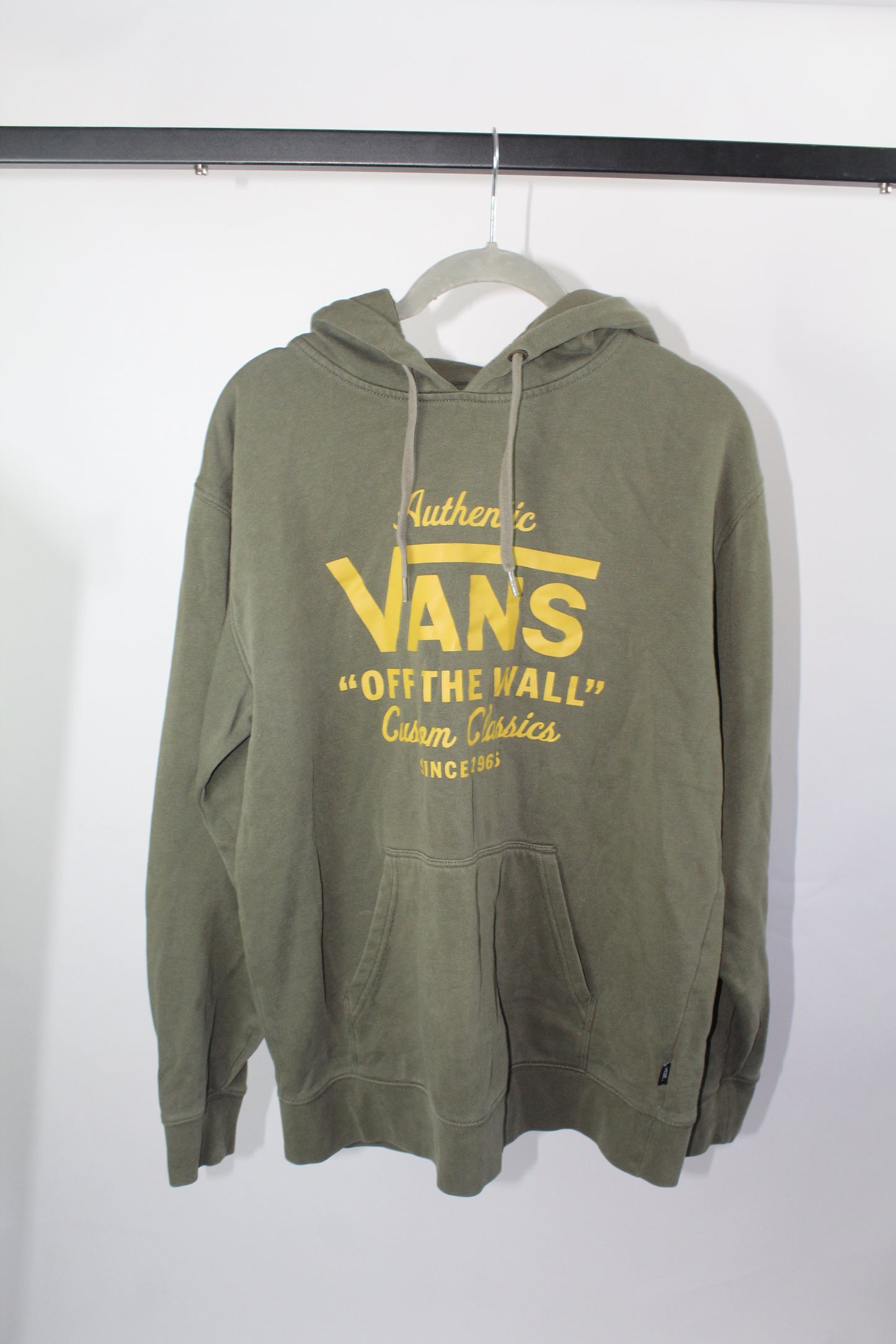 Women's Van's Army Green Hoodie Size Medium