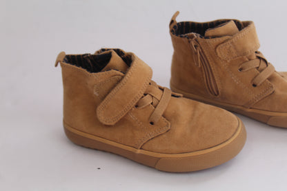 Boys Cat & Jack Tan High Top Sneakers U.S. Size 9