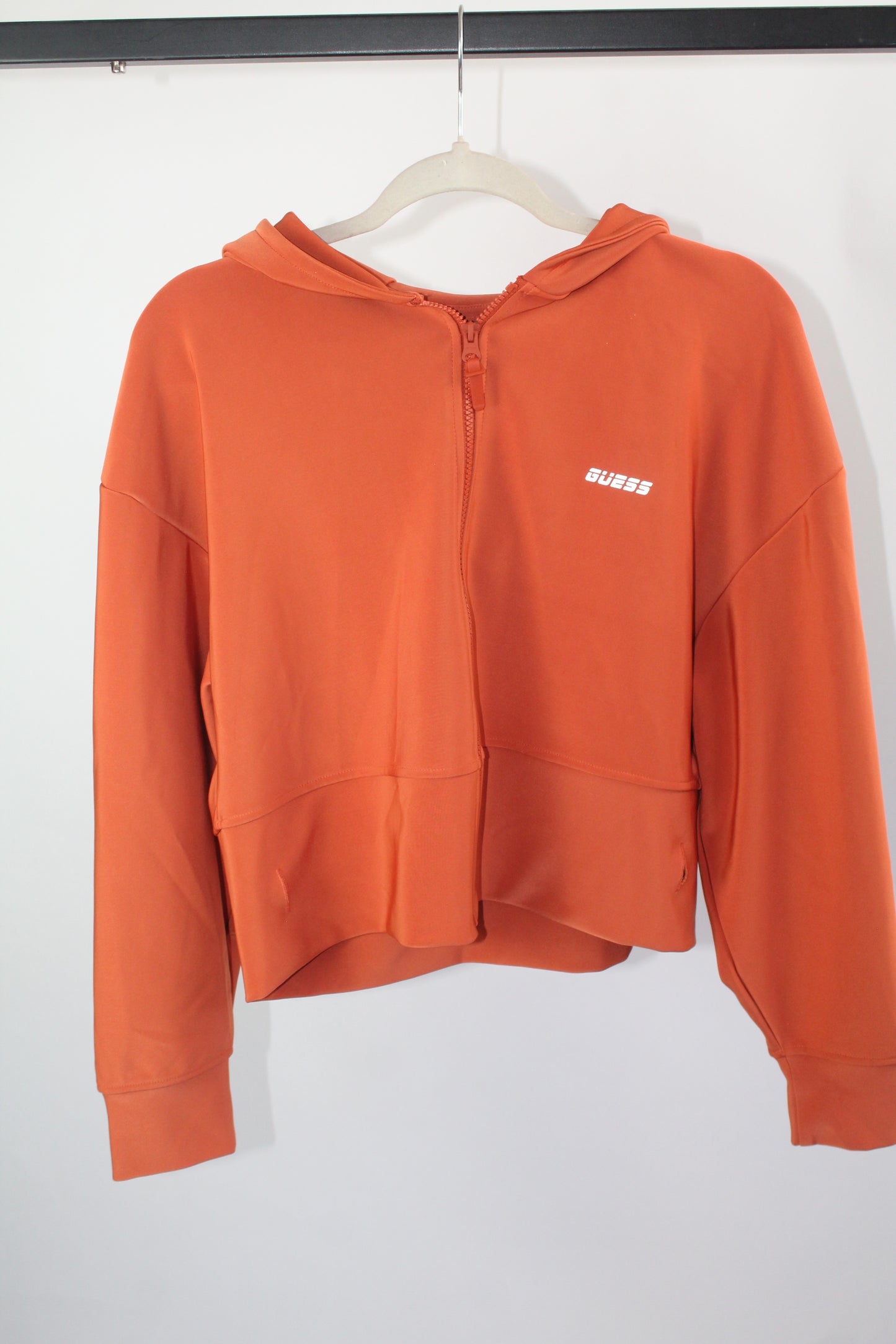 Women's Orange Vintage Guess Sweater Size Small