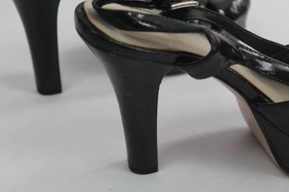 Women's Black Nine West Heels Size 7.5