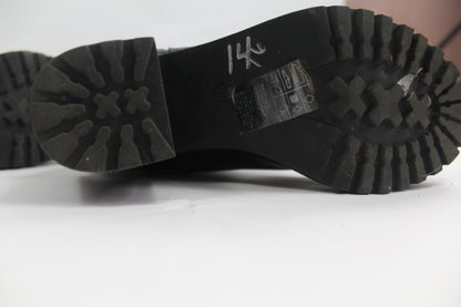 Women's Black Chunk Boots Size 38