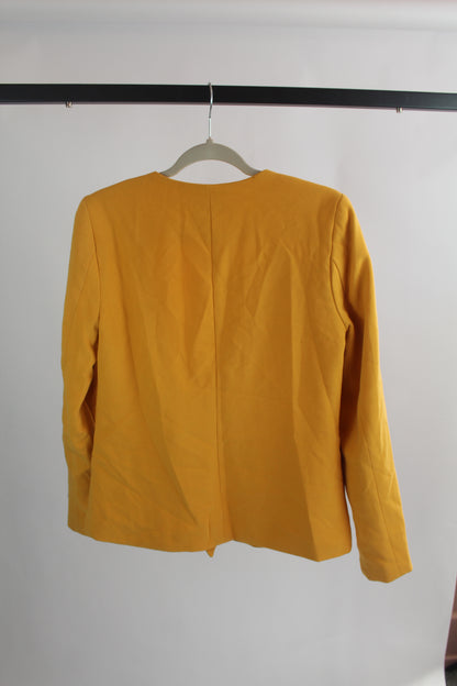 Women's Forever 21 Yellow Blazer Size Medium