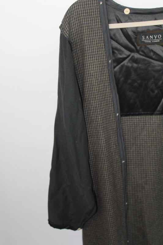 Women's Vintage Robe Style Cardigan Size Medium