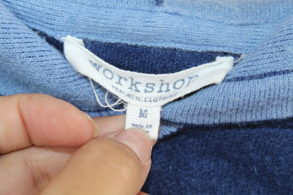 Women's Blue Workshop Hoodie Size Medium
