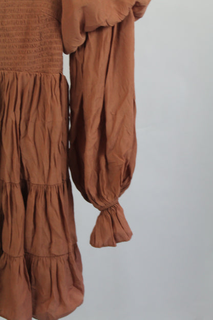 Women's Mustard Seed Skort Dress Salmon Pink Size Medium