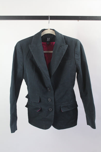 Women's Tommy Hilfiger Vintage Blue Blazer Size 2