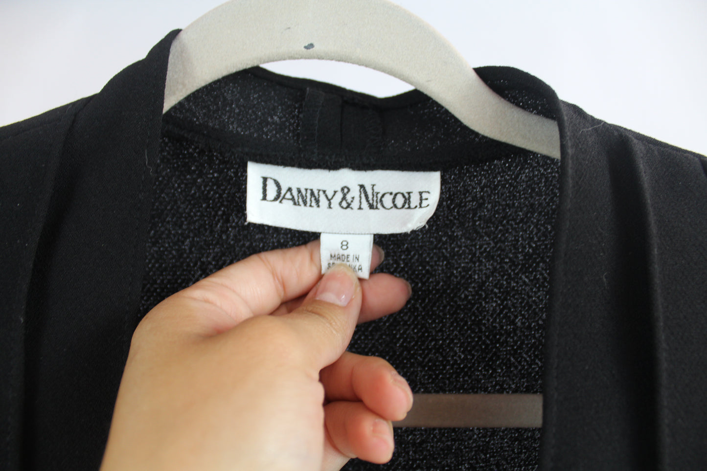 Women's Black Vintage Suit Blazer Size 6