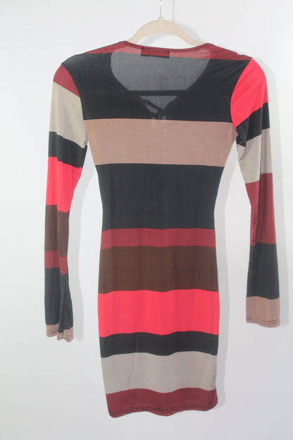Women's Striped Bodycon Size Small