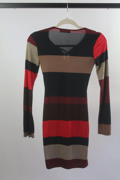 Women's Striped Bodycon Size Small