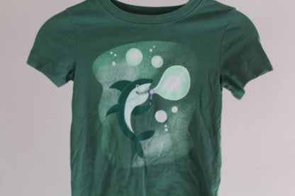 Boys Cat & Jack Green T-Shirt Size 4T