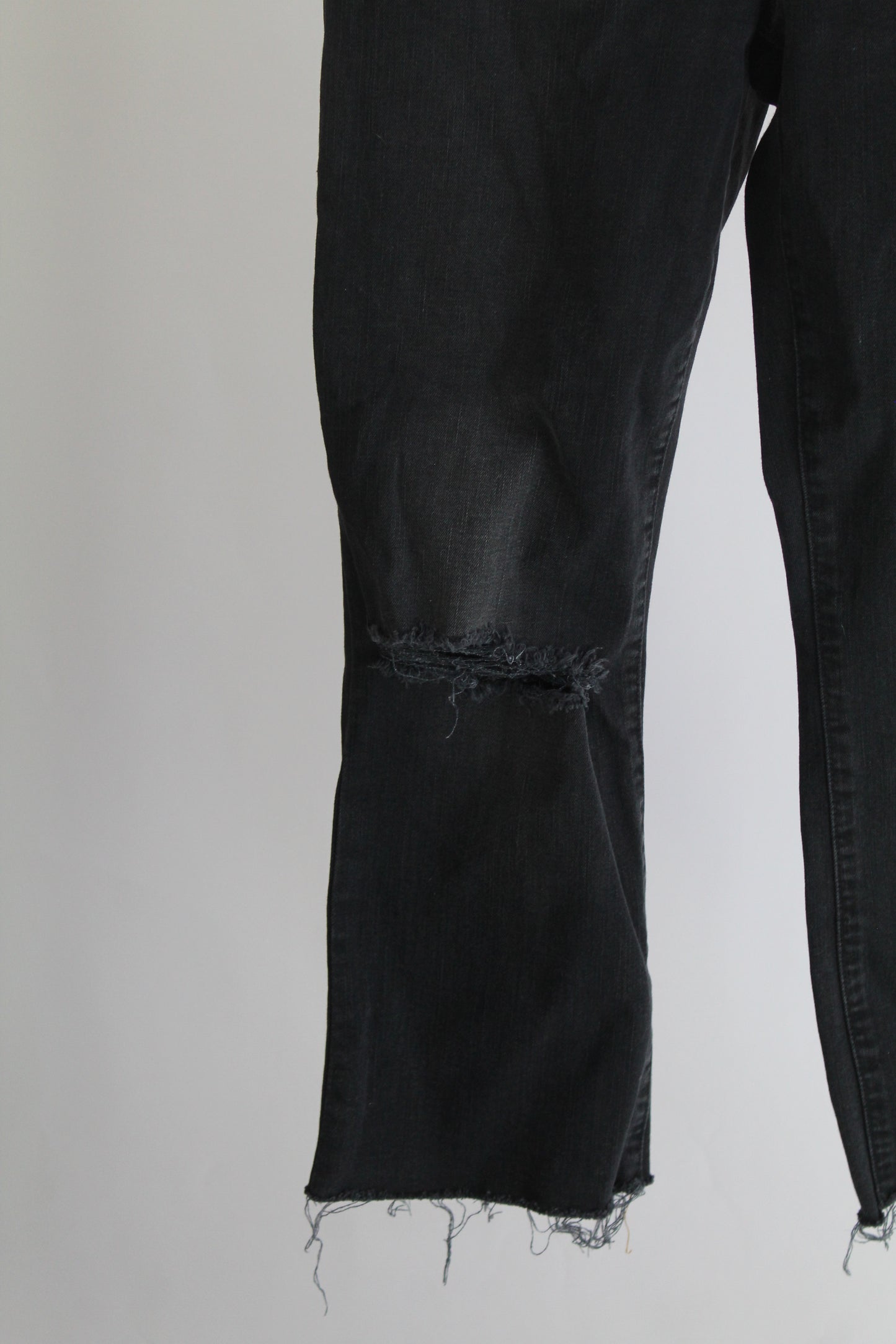 Lucky Brand Stretch Black BootCut Dark Wash Denim Size 6