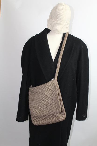 Women’s The Sak Tan Hand-Crocheted Shoulder Bag – One Size