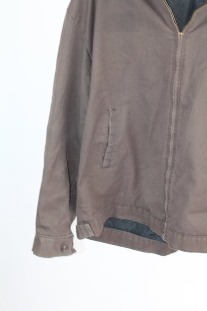Men's Brown Utility Jacket Size XL