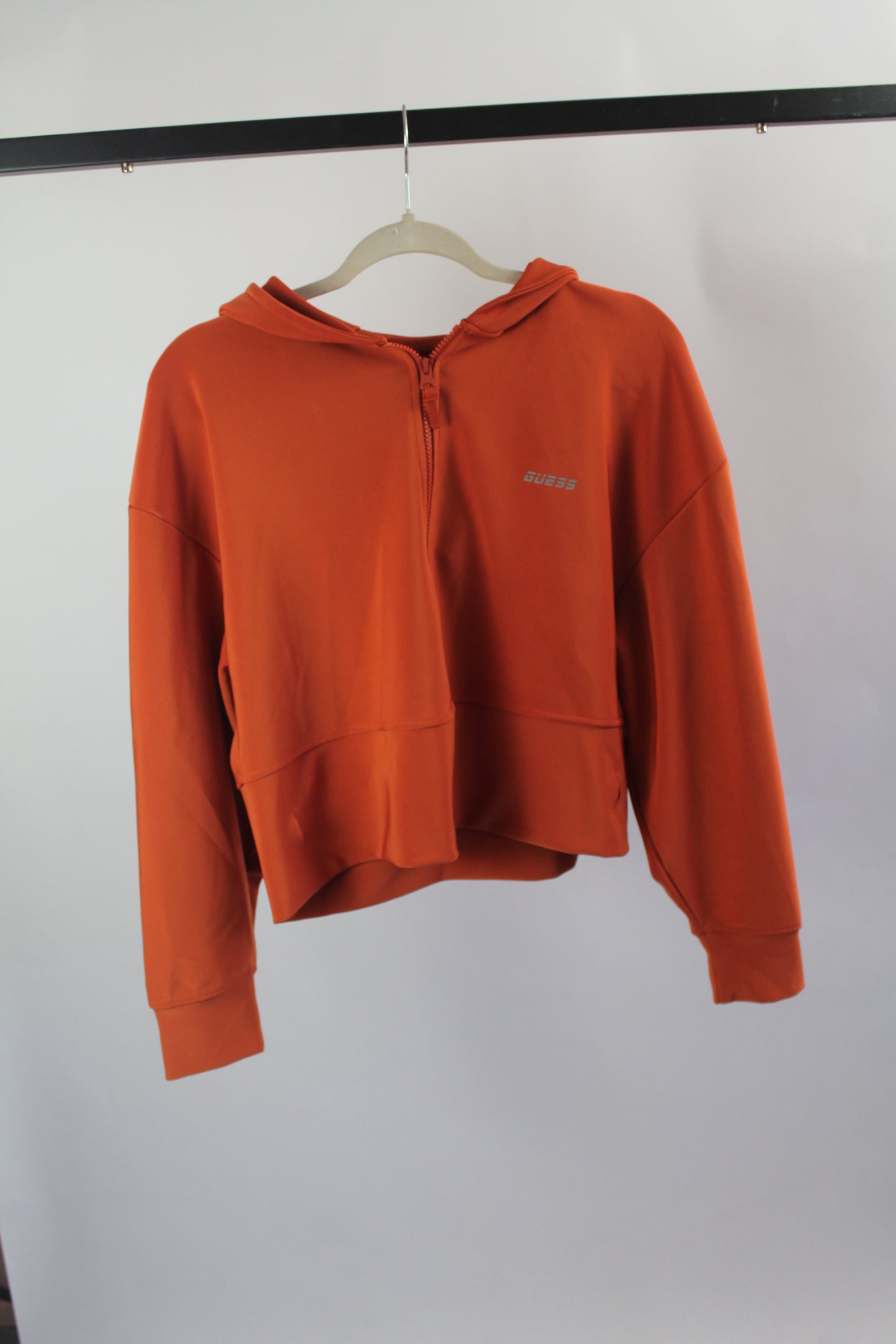 Women's Orange Vintage Guess Sweater Size Small